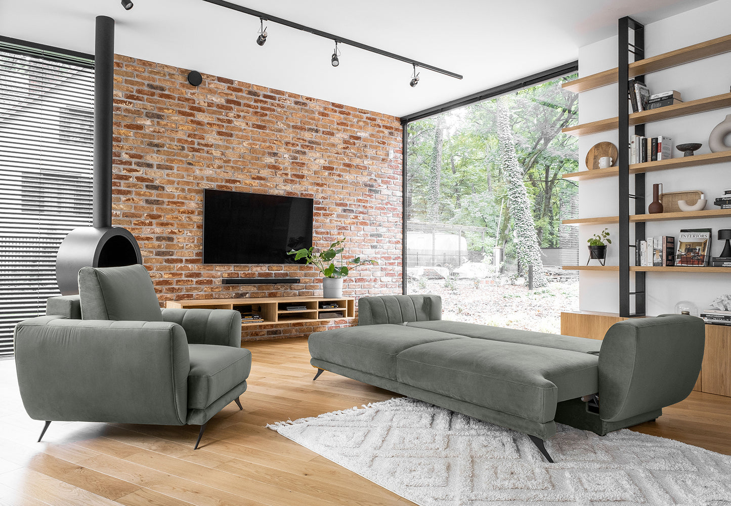 Komplet wypoczynkowy Megis