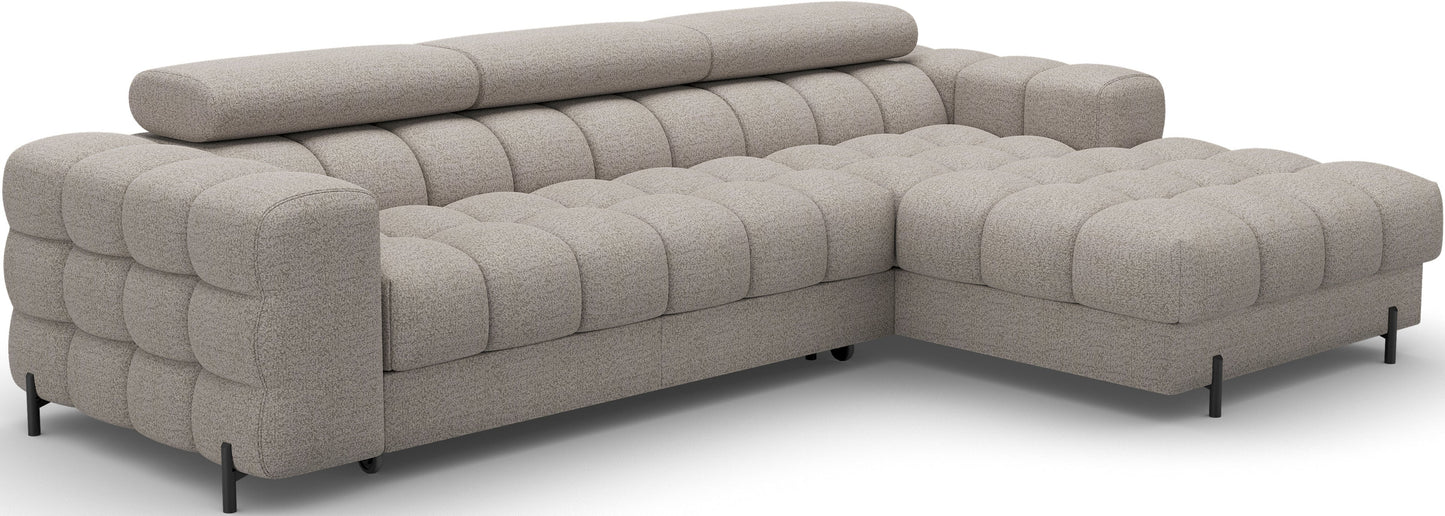 Narożnik Felro w beżowym kolorze Royal 20, elegancki design, funkcjonalność i komfort. Idealny wybór do nowoczesnych i klasycznych wnętrz.