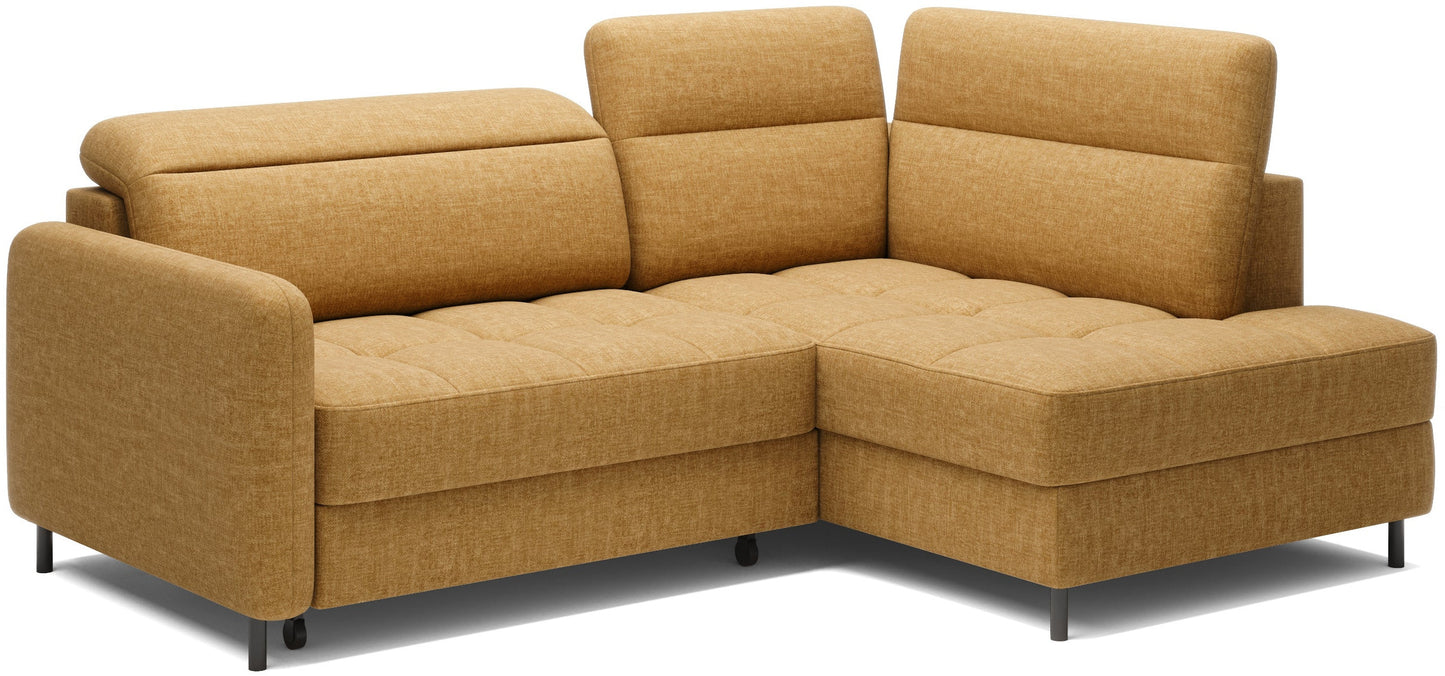 Barea Manhattan 45 żółty prawy – widok z boku