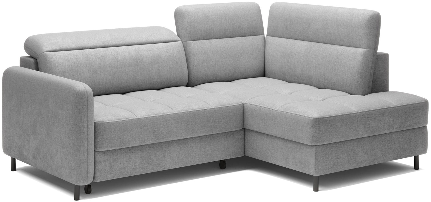 Barea Nube 03 szary prawy – widok bryły z boku