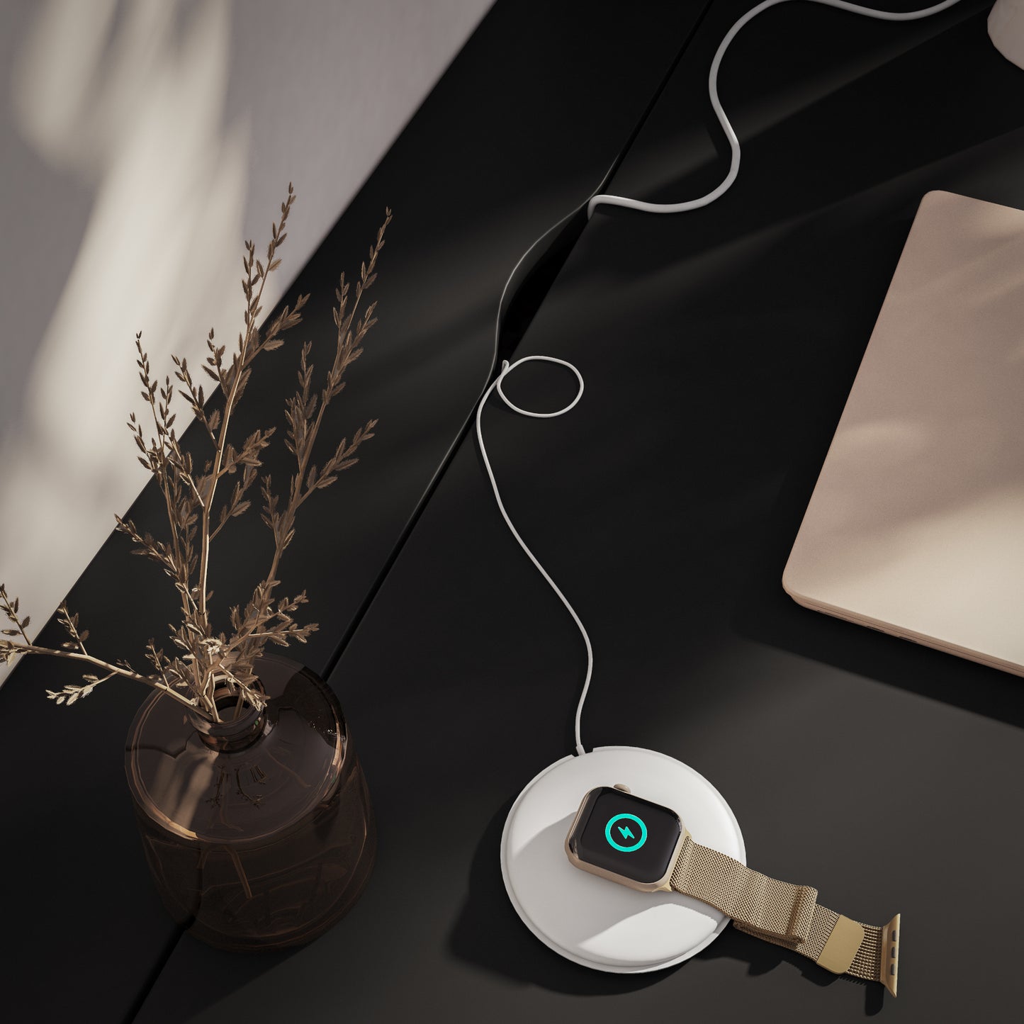Biurko z wbudowanym gniazdem USB i ładowarką – idealne do pracy zdalnej
