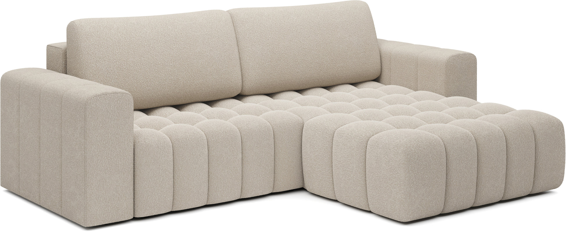 Narożnik Bonett w kształcie L – perspektywa z góry, układ prawy.