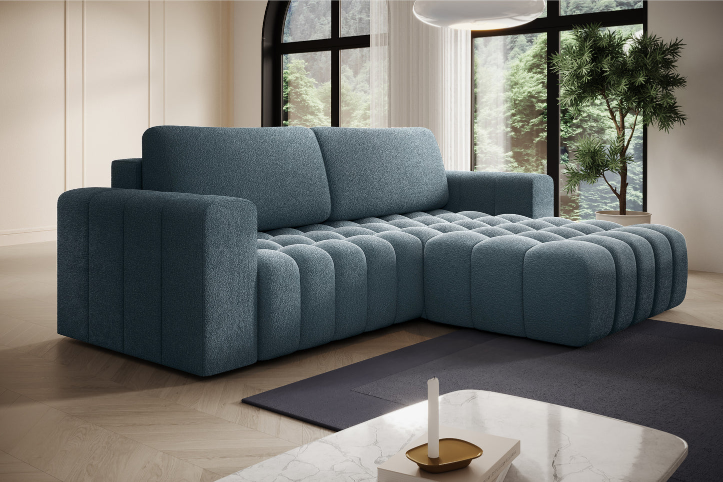 Bonett Jaffray 40 – widok boczny w jasnym wnętrzu, układ prawy.