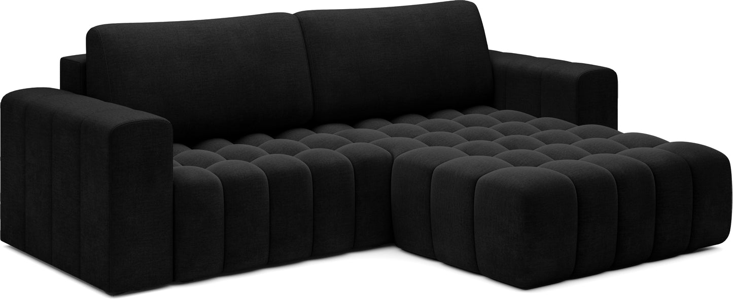 Narożnik Bonett Monolith 97 – układ prawy w kształcie L, perspektywa boczna.