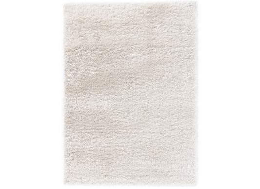 Dywan Blodwen Beige 80x150 cm o puszystym, miękkim runie w jasnym beżowym kolorze.