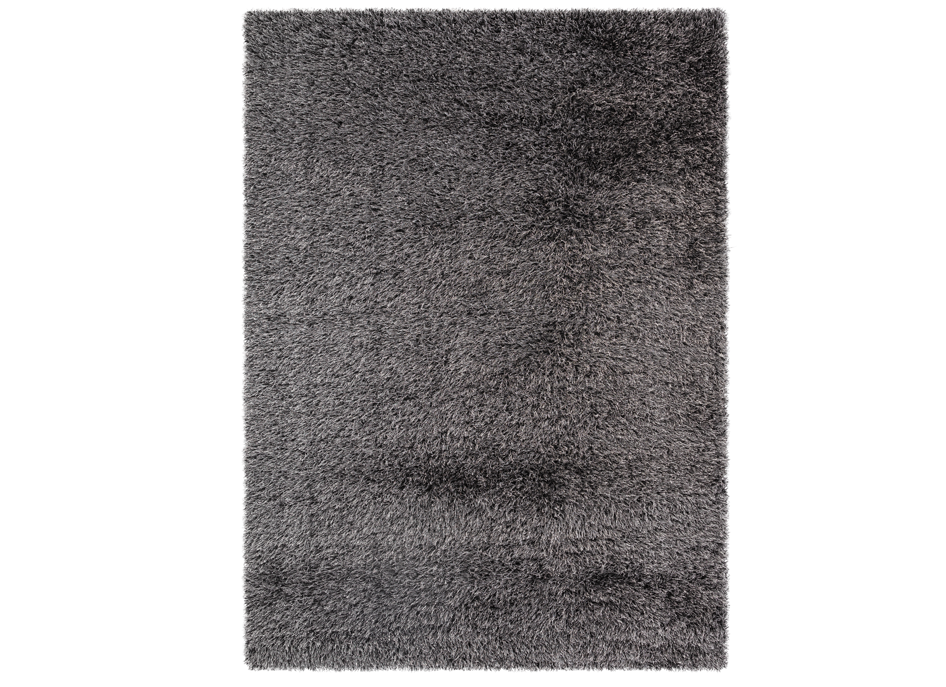 Dywan Blodwen Black 120x180 cm o miękkim, puszystym runie w eleganckim czarnym kolorze.