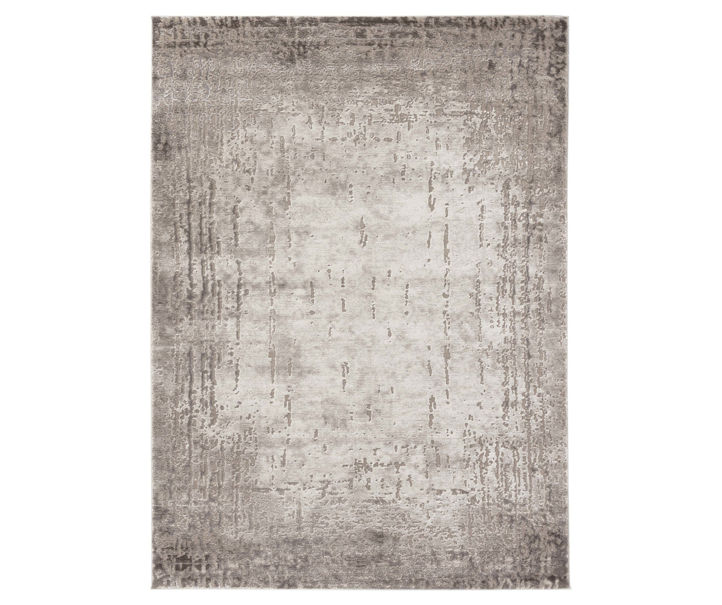 Dywan Codrila Beige 80x150 cm o eleganckim wzorze w odcieniach beżu i brązu, z delikatnym efektem postarzenia.