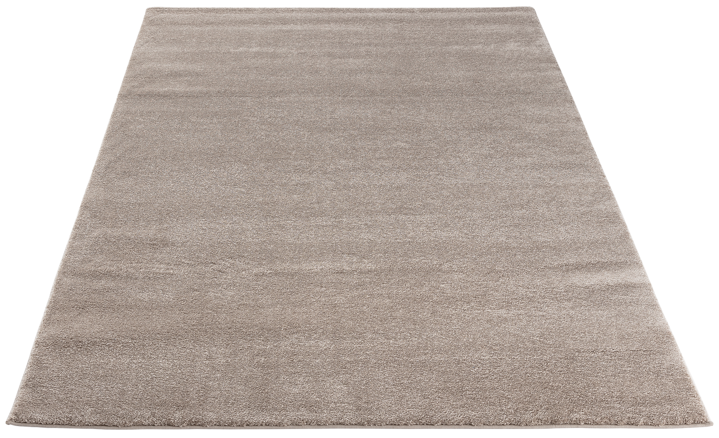 Dywan Verlice Beige 160x230 cm w perspektywie – prosty, minimalistyczny design w ciepłym, piaskowym odcieniu.