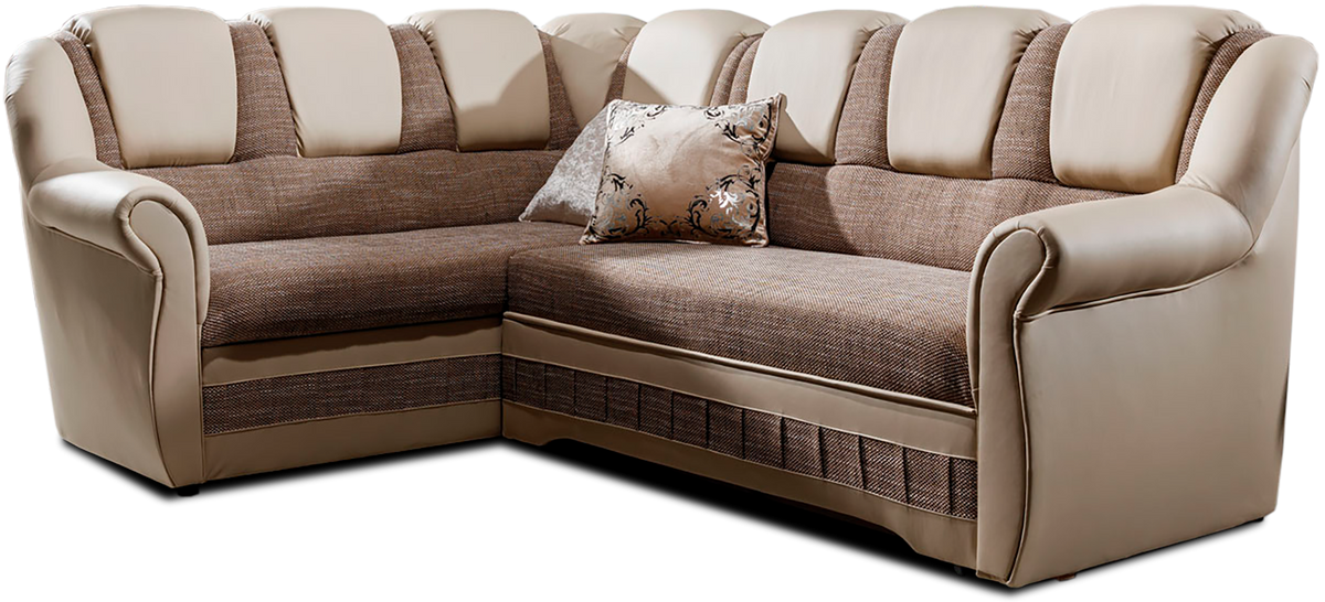 Lewostronny narożnik Lord II w tkaninie Berlin 03 i Soft 33 z komfortowym układem wypoczynkowym oraz stylowym wykończeniem. Elegancki narożnik do dużego salonu zapewniający wygodę codziennego relaksu i luksusowy wygląd wnętrza.