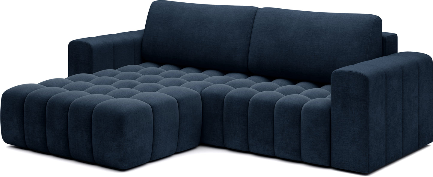 Narożnik Bonett — perspektywa pokazująca modułowy układ w kształcie L, Monolith 77.