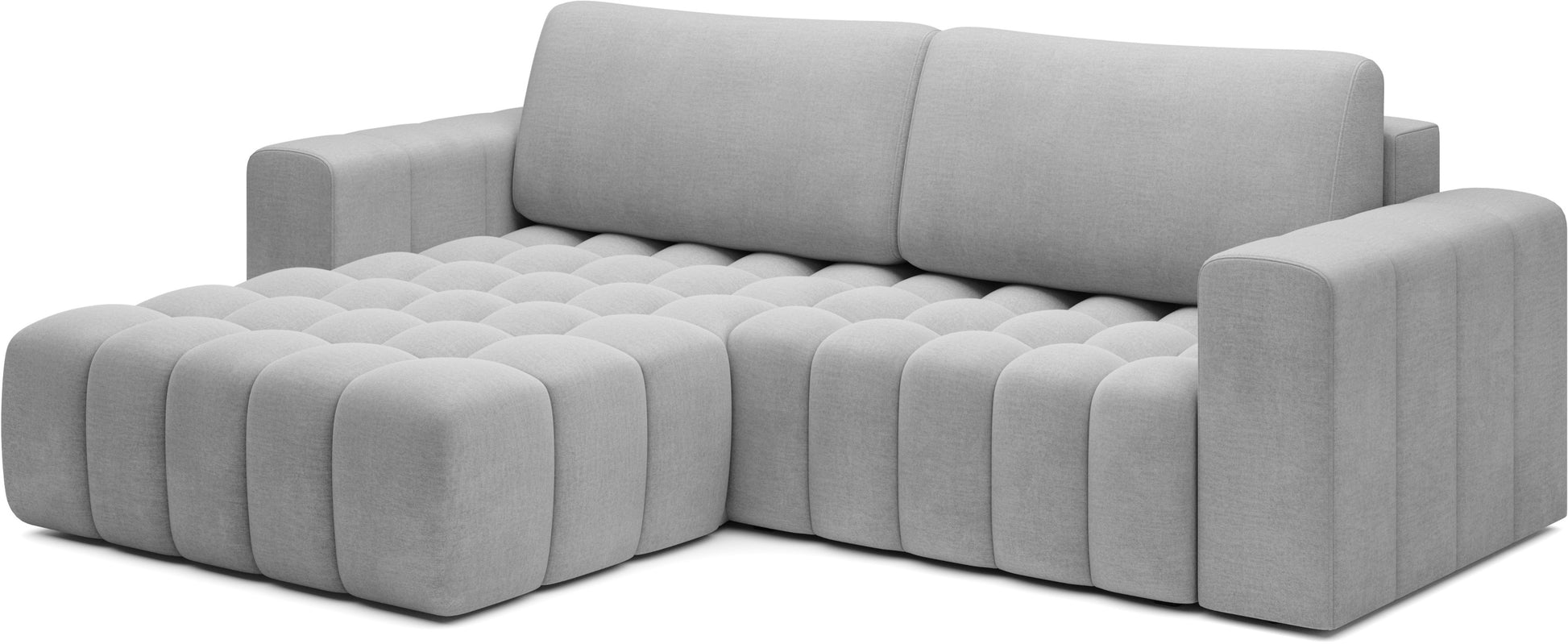 Narożnik Bonett — perspektywa pokazująca modułowy układ w kształcie L, Monolith 84