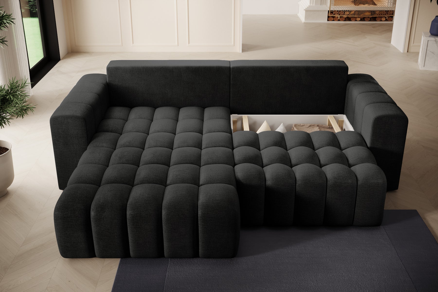 Bonett Monolith 97 — prezentacja modułów i możliwości ustawienia, układ lewy.