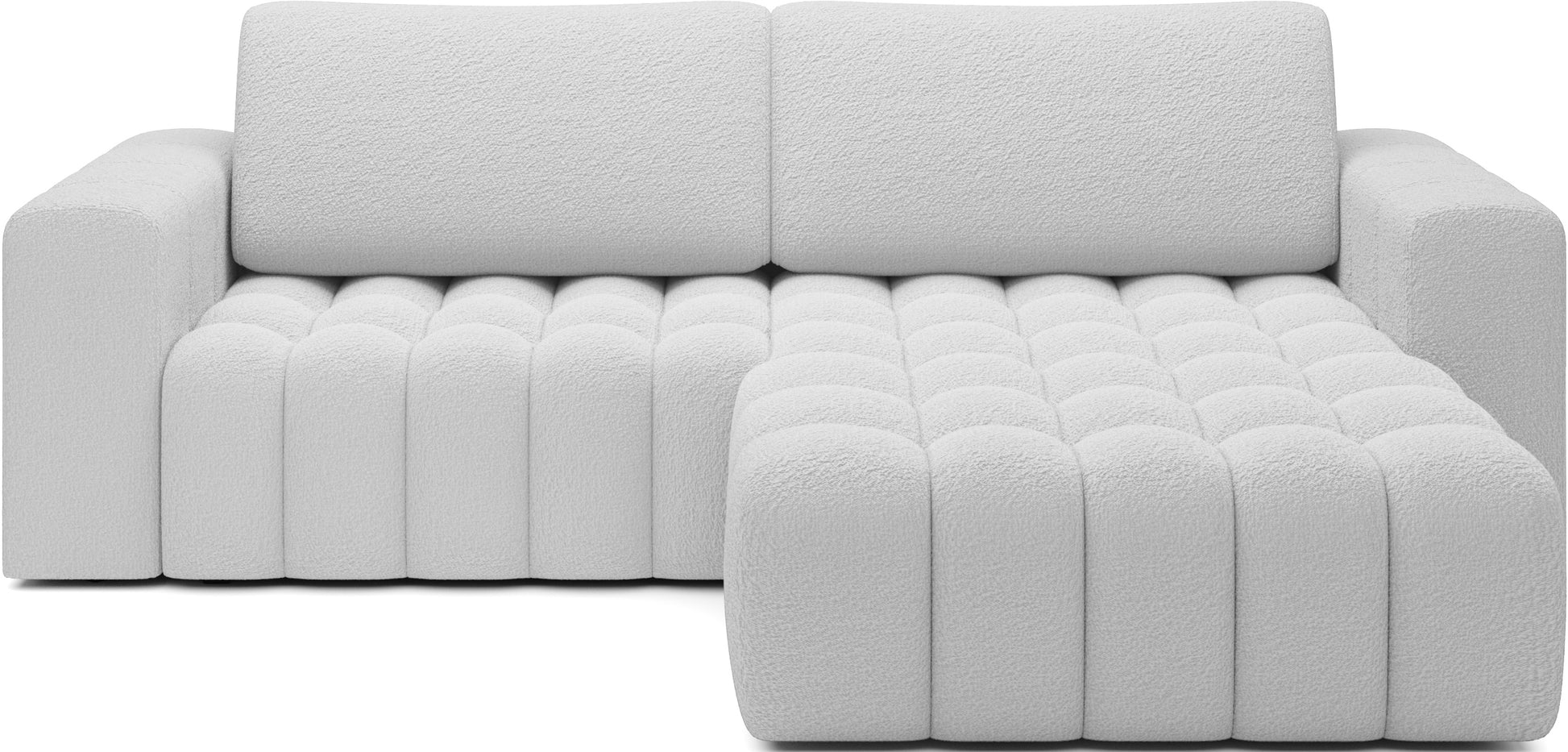 Jasnobeżowy narożnik Bonett Royal 01 z szerokim siedziskiem i miękką tkaniną, doskonały wybór do salonu rodzinnego, gdzie liczy się wygoda i przytulna atmosfera
