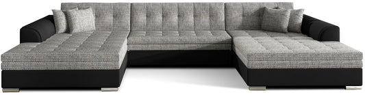 Narożnik Vento – Berlin 01 szary, Soft 11, packshot frontowy.