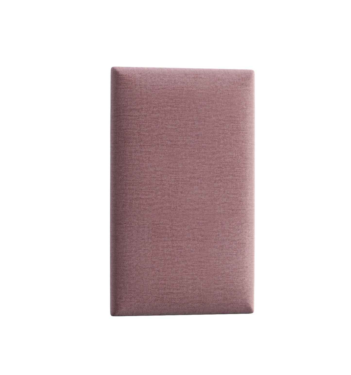 Prostokątny panel tapicerowany Quadratta III Monolith 48 w intensywnym żółtym odcieniu, przedstawiony pod lekkim kątem na białym tle, z widoczną miękką, melanżową fakturą tkaniny.