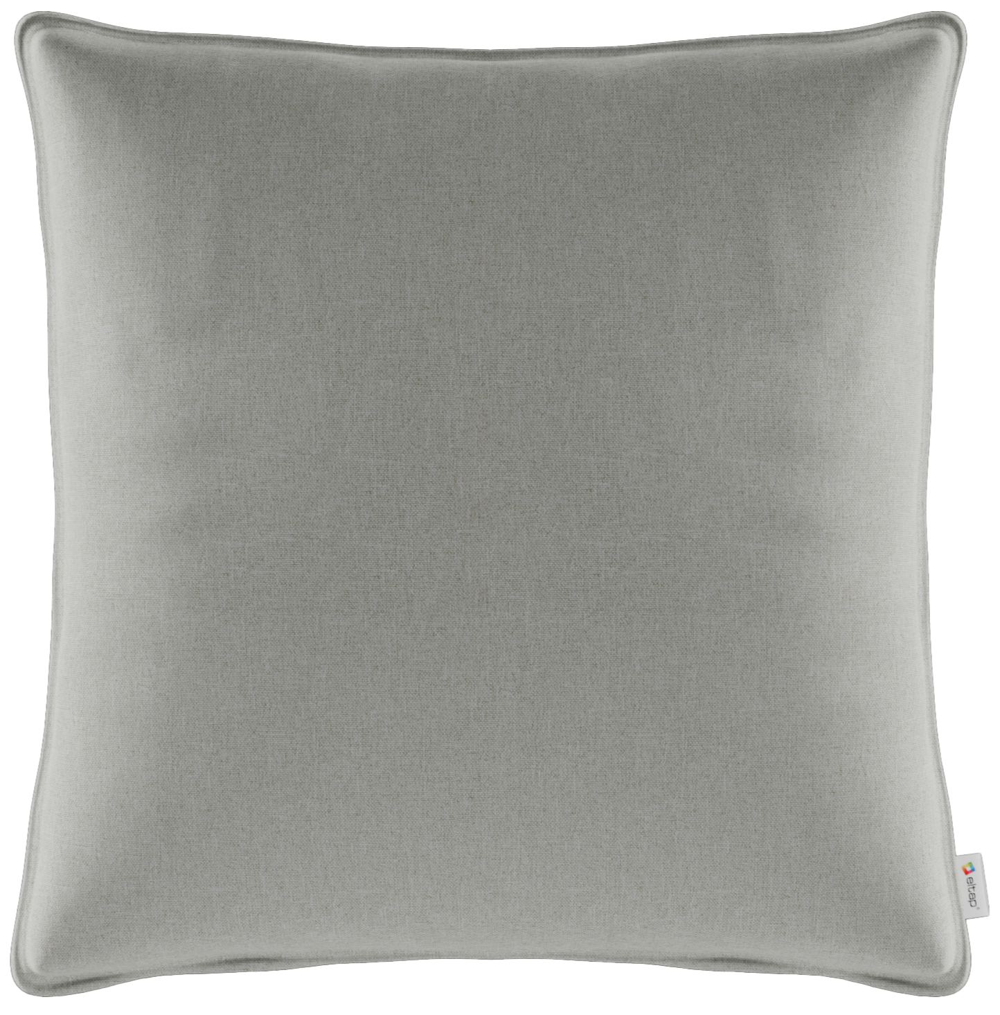Poszewka dekoracyjna 40×40 cm Cover 02 jasnoszara – widok z przodu