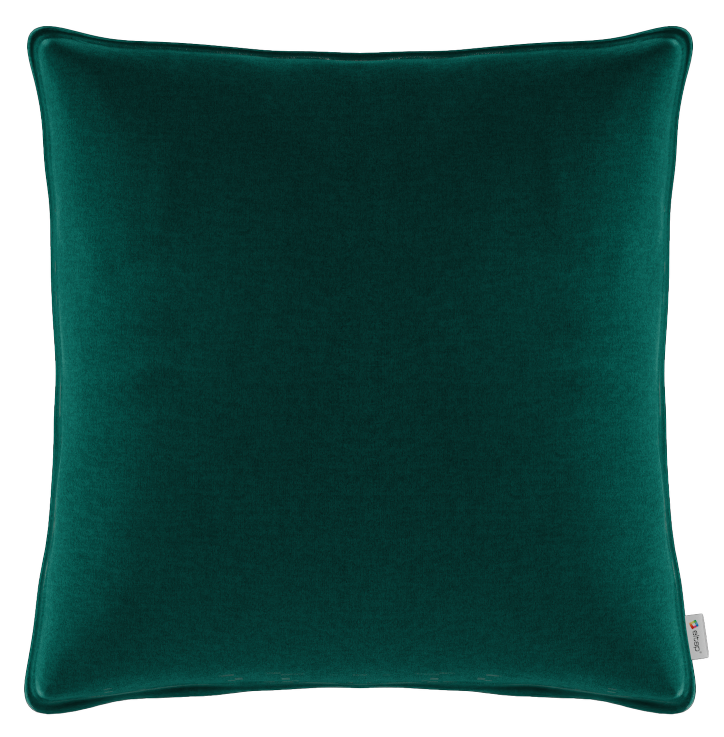 Poszewka dekoracyjna 40×40 cm Monolith 37 zielona – widok z przodu