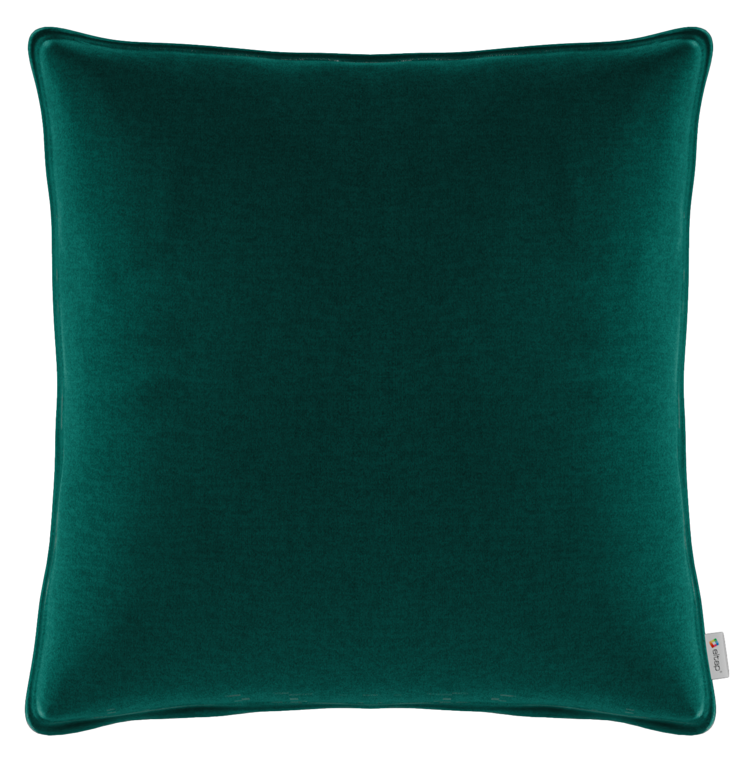 Poszewka dekoracyjna 40×40 cm Monolith 37 zielona – widok z przodu
