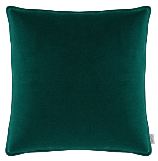 Poszewka dekoracyjna 40×40 cm Monolith 37 zielona – widok z przodu