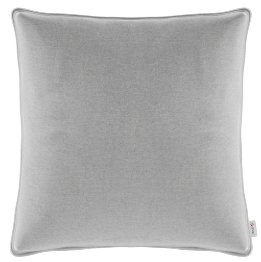 Poszewka dekoracyjna 40×40 cm Monolith 84 jasnoszara – widok z przodu