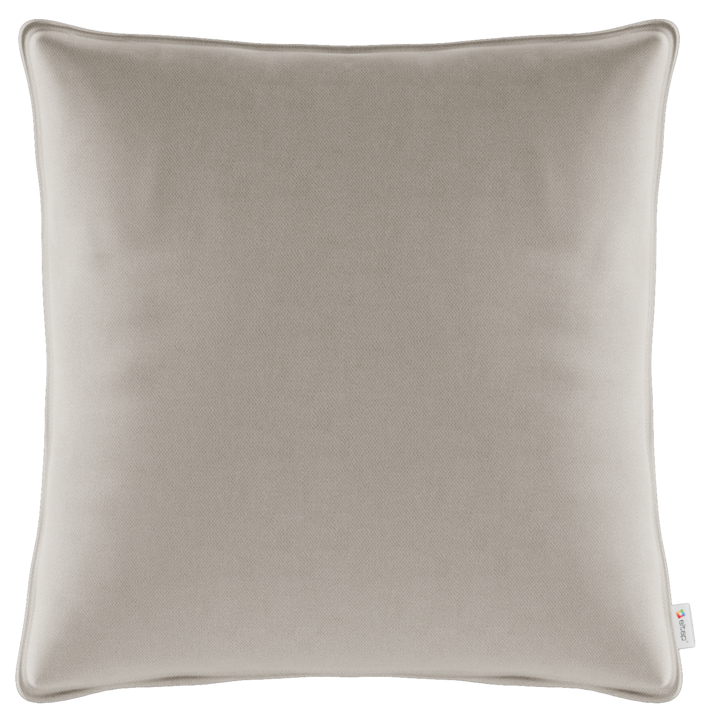 Poszewka dekoracyjna 40×40 cm Paros 02 beżowa – widok z przodu