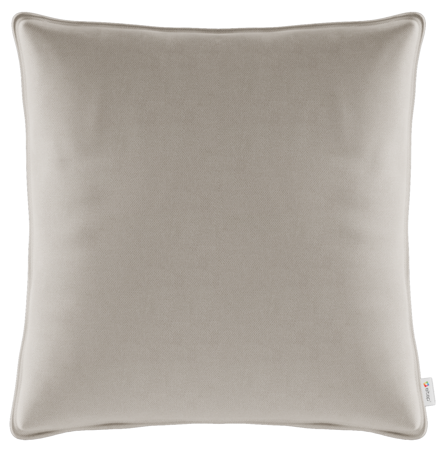 Poszewka dekoracyjna 40×40 cm Paros 02 beżowa – widok z przodu