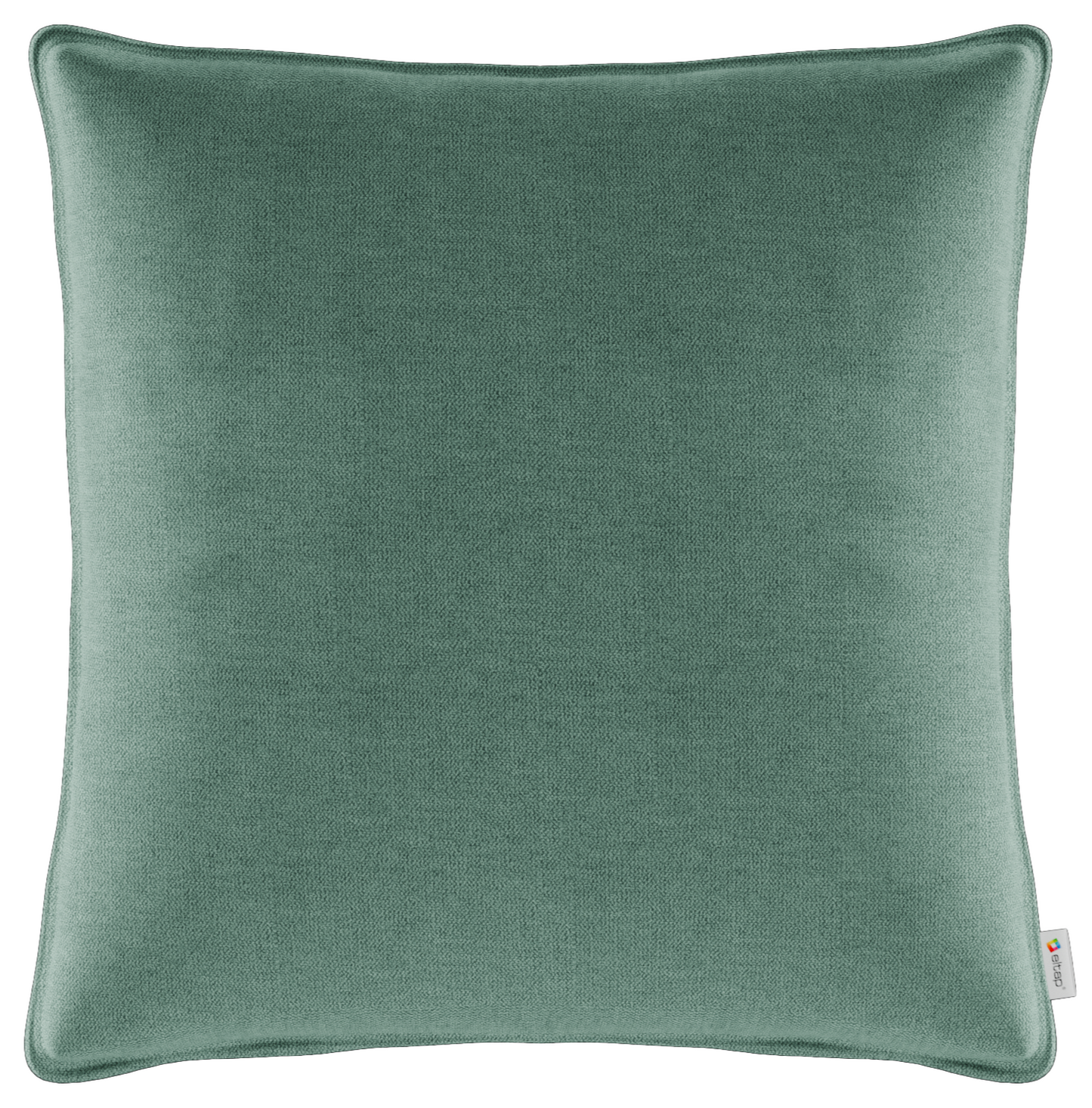 Poszewka dekoracyjna 40×40 cm Poco 100 jasnozielona – widok z przodu
