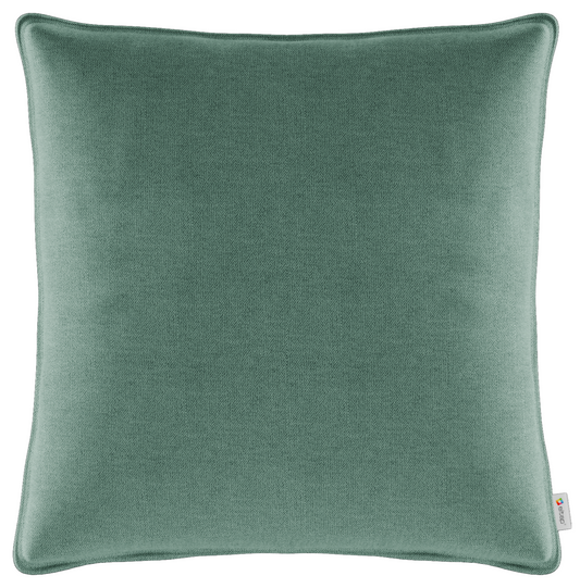 Poszewka dekoracyjna 40×40 cm Poco 100 jasnozielona – widok z przodu