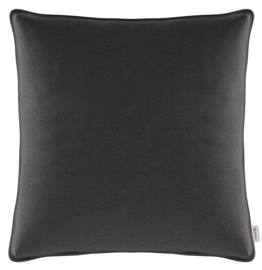 Poszewka dekoracyjna 40×40 cm Solar 96 ciemnoszara – widok z przodu