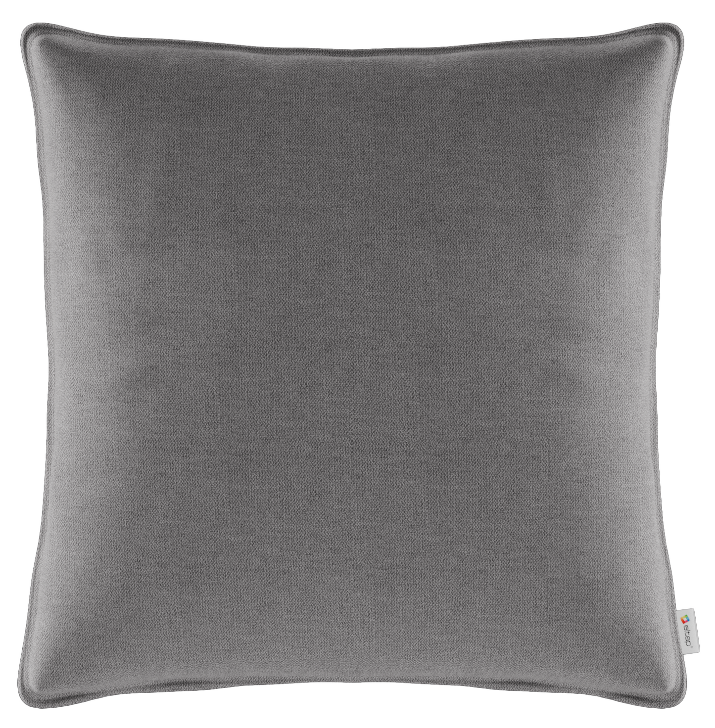Poszewka dekoracyjna 40×40 cm Soro 93 szara – widok z przodu