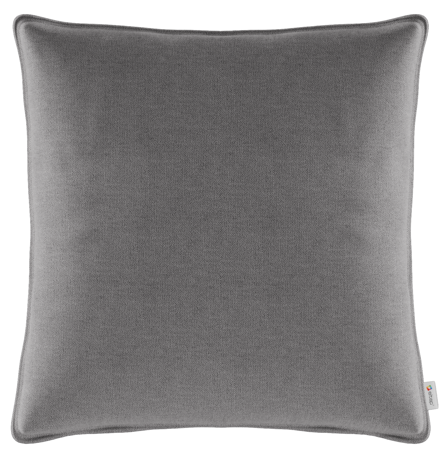 Poszewka dekoracyjna 40×40 cm Soro 93 szara – widok z przodu
