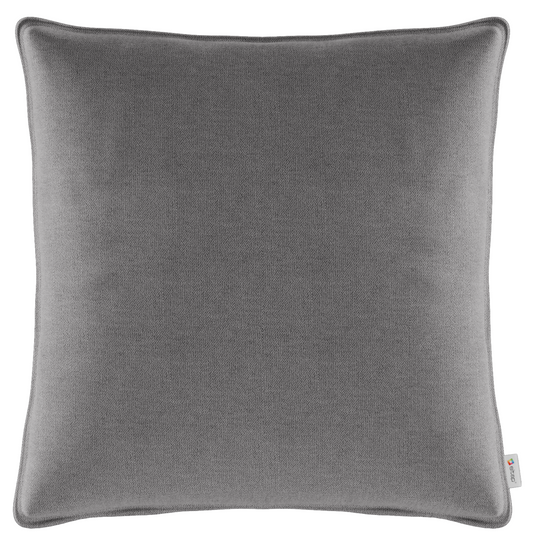 Poszewka dekoracyjna 40×40 cm Soro 93 szara – widok z przodu