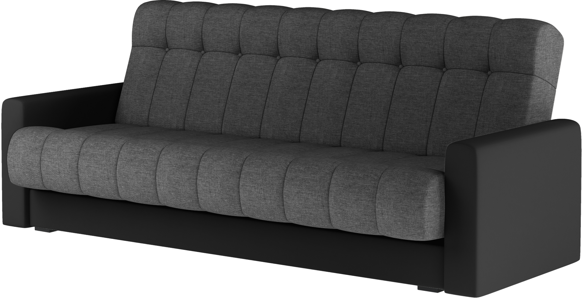 Szara wersalka Garett – widok w pokoju dziennym, styl nowoczesny