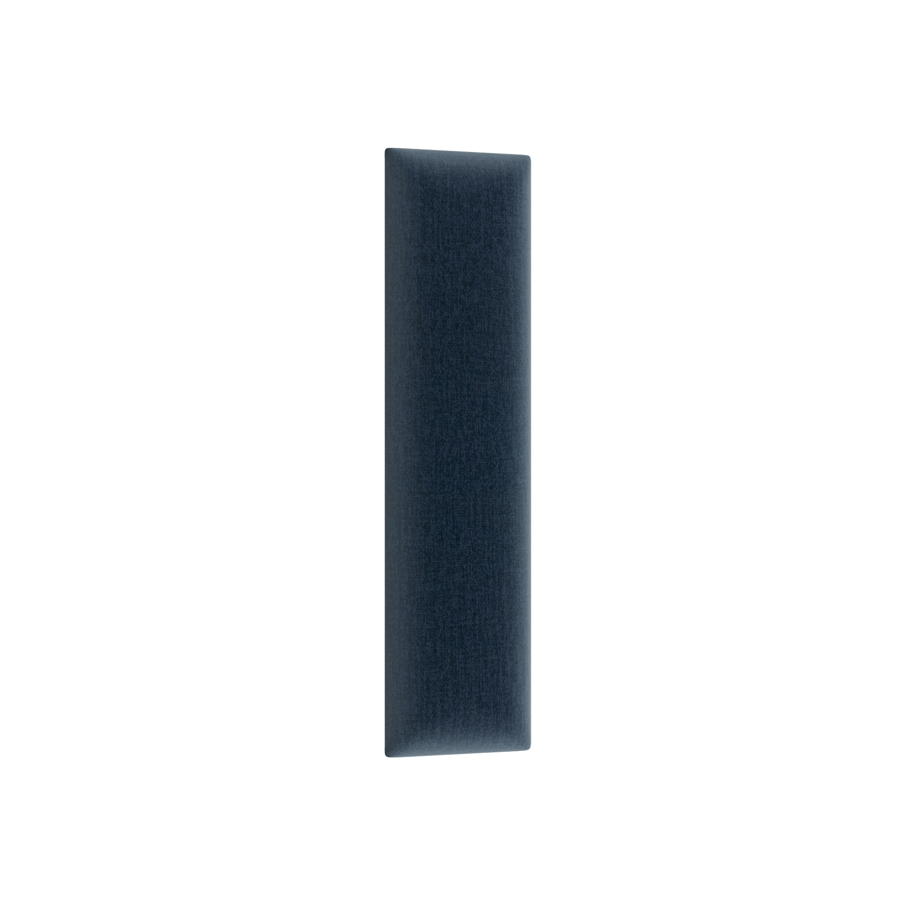 Granatowy panel tapicerowany ścienny Quadratta 60x15 cm (Monolith 77) – dekoracyjny panel na ścianę