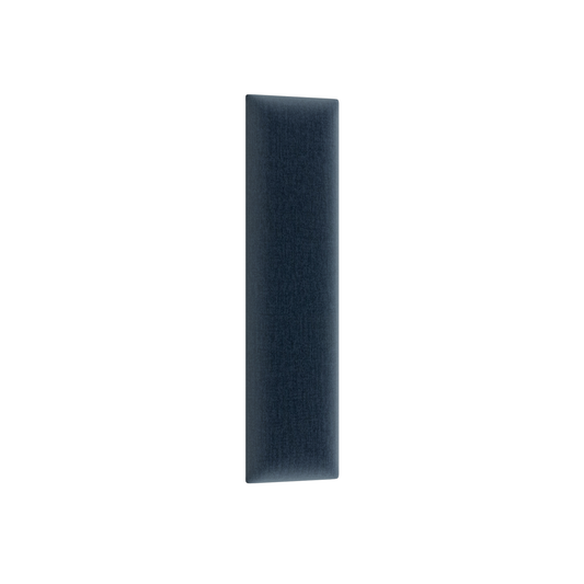 Granatowy panel tapicerowany ścienny Quadratta 60x15 cm (Monolith 77) – dekoracyjny panel na ścianę