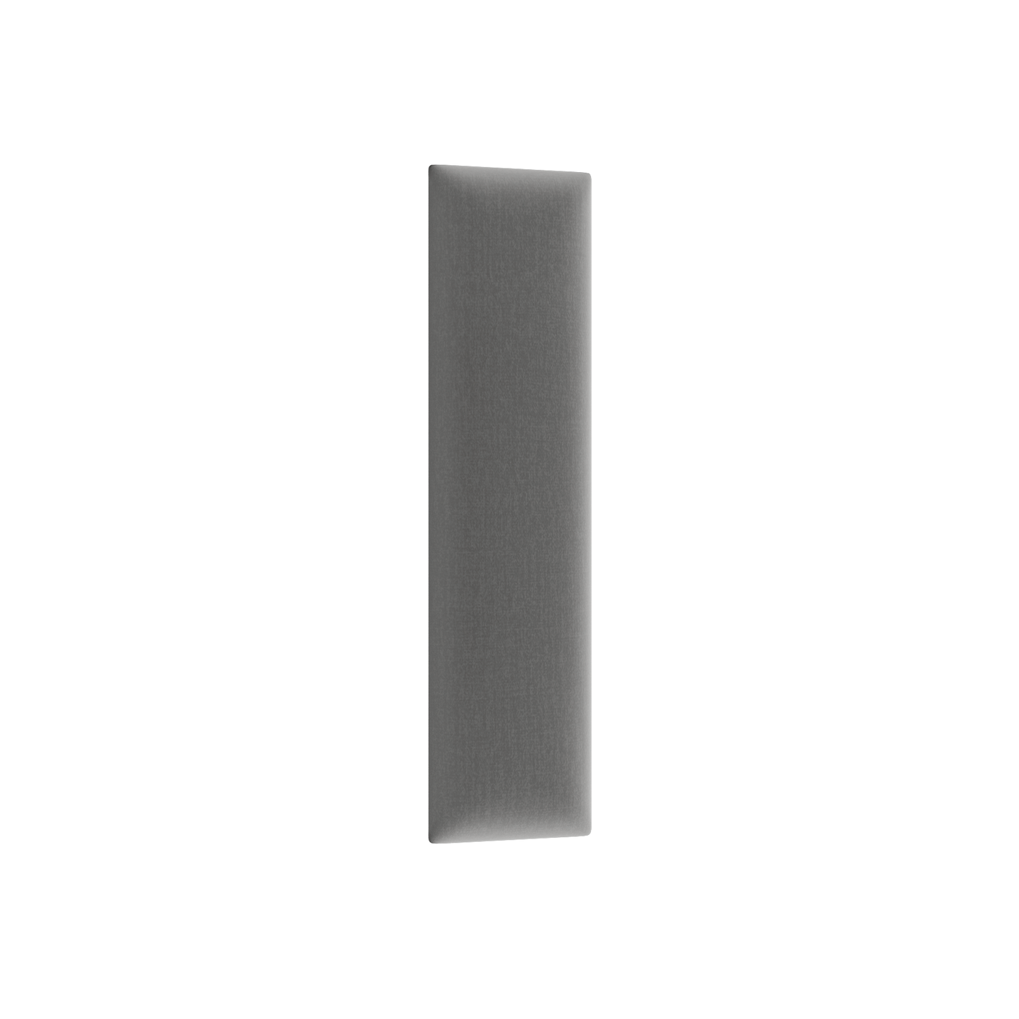 Szary panel tapicerowany ścienny Quadratta 60x15 cm (Monolith 85) – dekoracyjny panel na ścianę