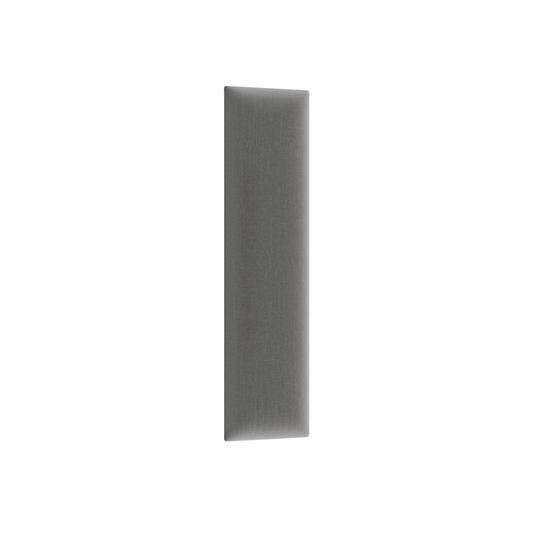Szary panel tapicerowany ścienny Quadratta 60x15 cm (Monolith 85) – dekoracyjny panel na ścianę